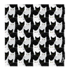 Cha Cha Cha boodschappentrolley met katten - zwart/wit - design - lichtgewicht 1,9 kilo