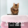 De Kattengrot Choupette poef en kattenmand ineen! 58 x 59 cm in 2 kleuren